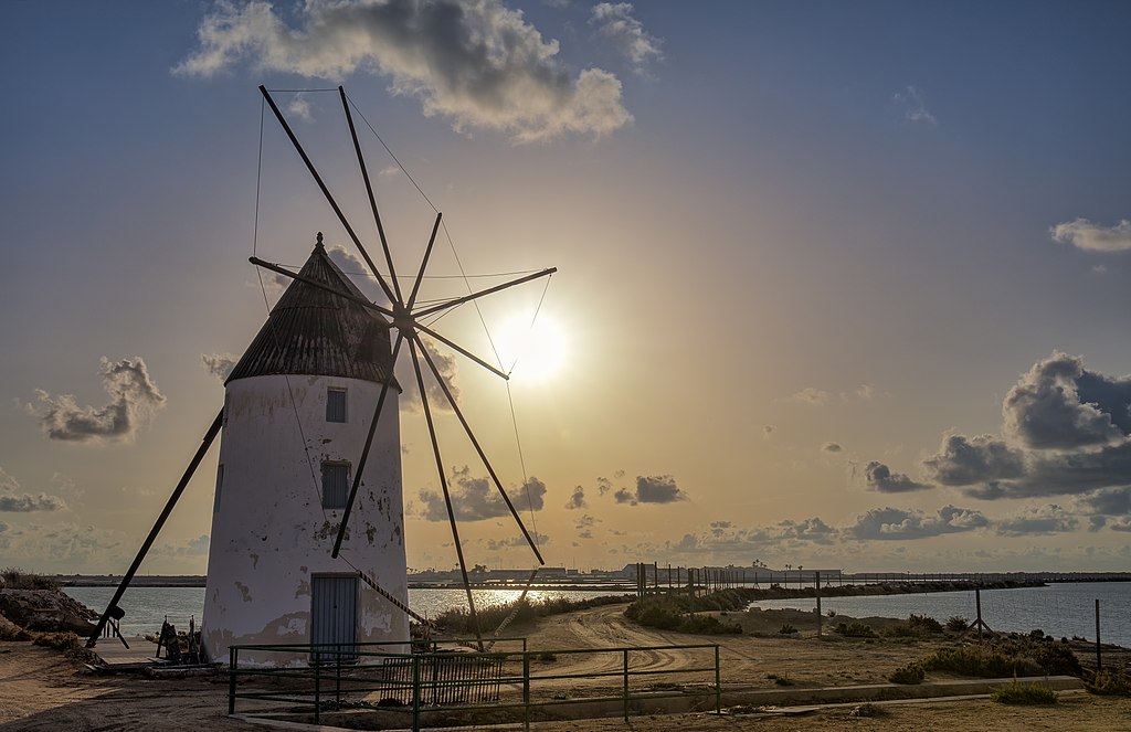 Molino de viento in the Mar Menor